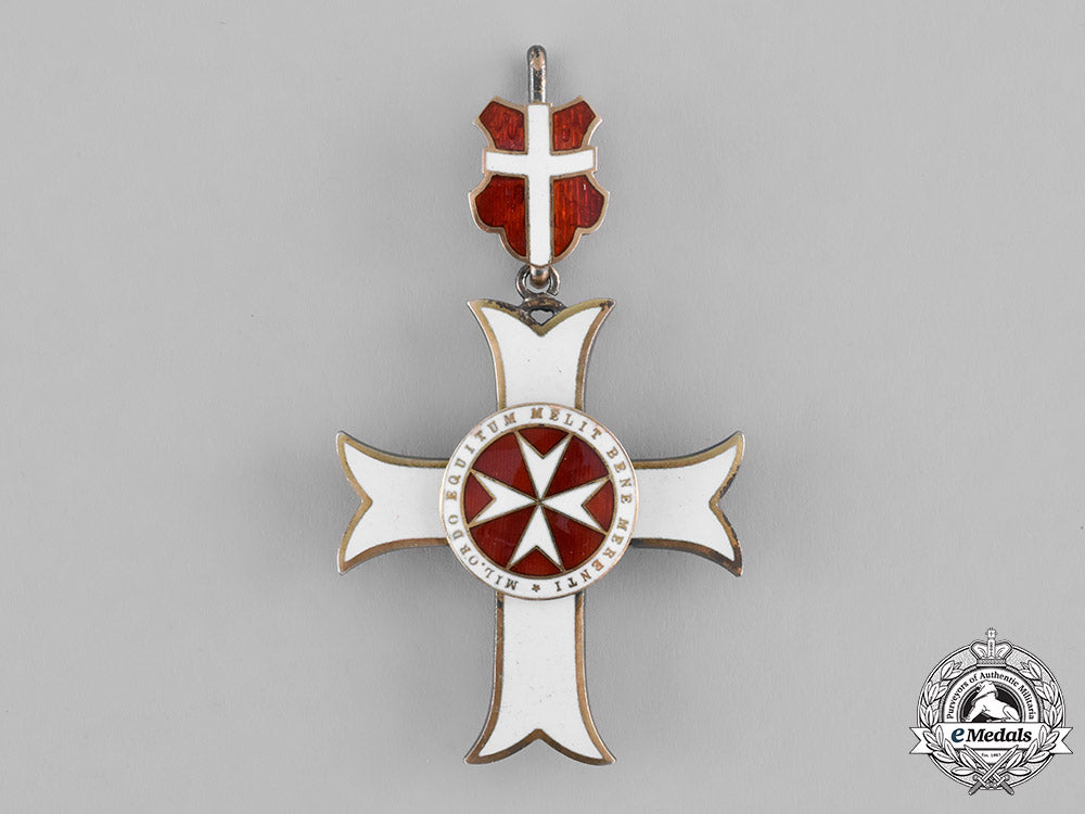 austria,_empire._an_order_of_the_knight’s_of_malta,_merit_neck_badge_m181_1499