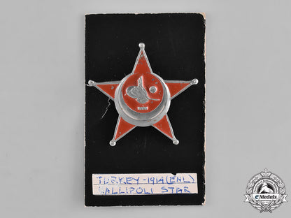 turkey,_ottoman_empire._a_galipoli_star,_c.1915_m181_1561