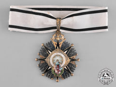 Spain, Kingdom. An Order Of Charity, Ii Class Commander, Black And White Distinction, C.1920