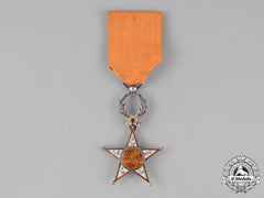 Morocco. An Order Of Ouissam Alaouite, V Class Knight, C.1920