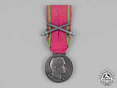 Saxony, Kingdom. A Silver Merit Medal, With Swords, C.1915