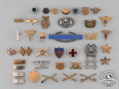 United States. Thirty-Eight Insignia Badges