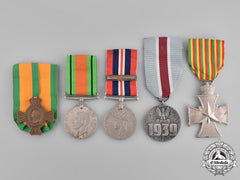 International. A Lot Of Five Second War Medals
