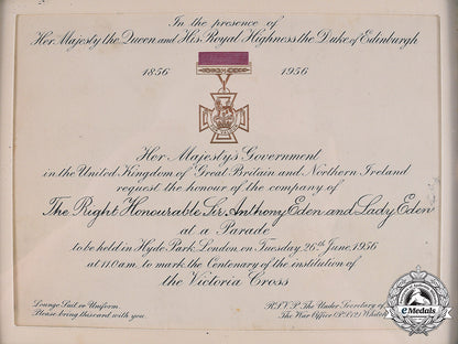 united_kingdom._a_victoria_cross_parade_invitation_to_prime_minister_sir_robert_anthony_eden_and_lady_eden1956_m181_4932
