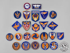 United States. A Lot Of Twenty-Four Second War United States Army Air Force (Usaaf) Embroidered Patches