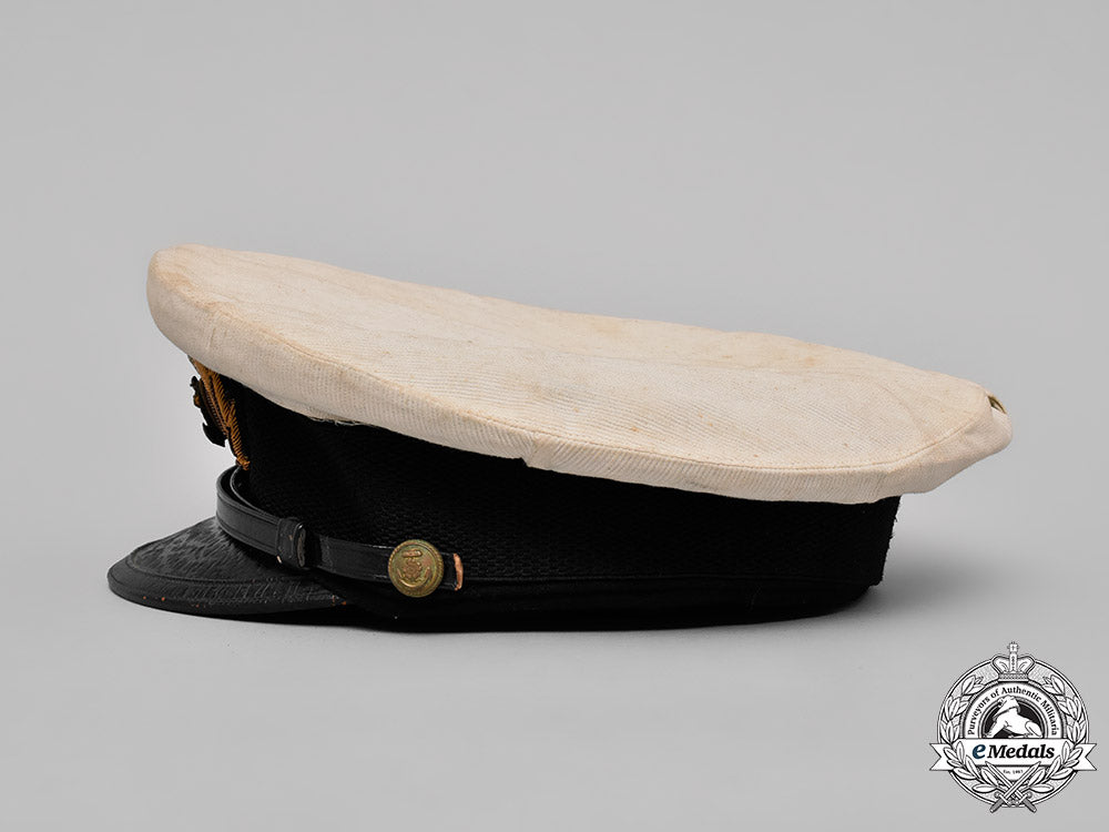 japan,_imperial._a_japanese_naval_officer’s_white_cover_summer_uniform_visor_cap_m181_6787