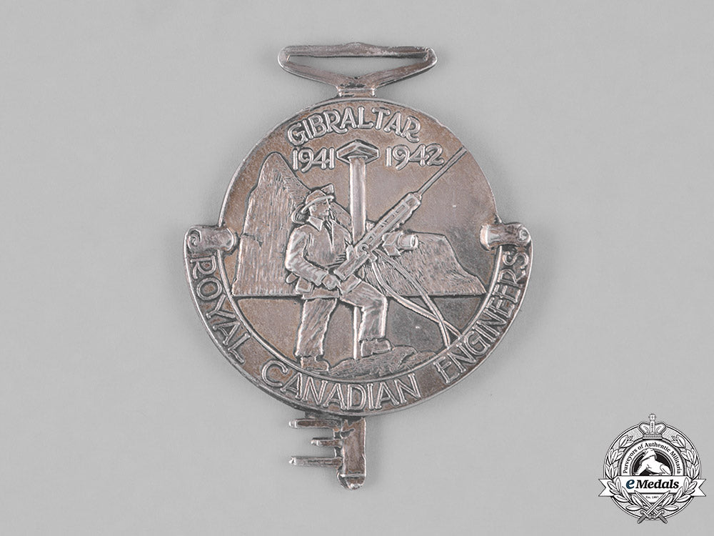 canada._gibraltar_key1941-1942,_to_sapper_collin_andrew_cavil,_no.1_tunnelling_company,_royal_canadian_engineers_m181_7004