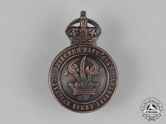 canada._a_princess_patricia's_canadian_light_infantry_cap_badge,_c.1940_m182_1598