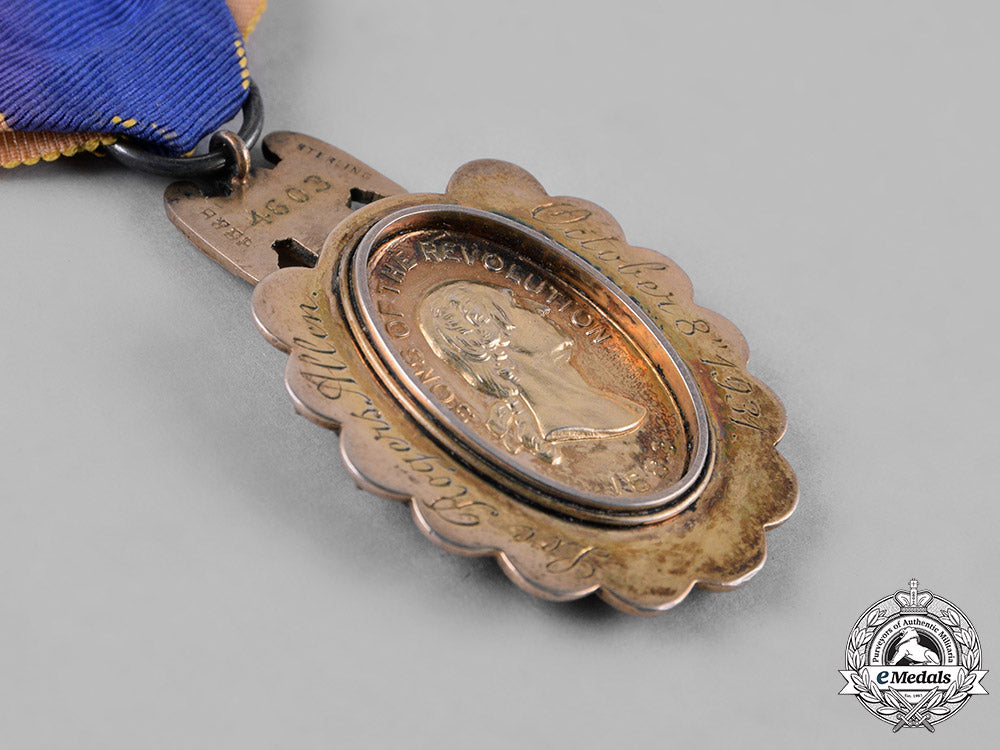 united_states._a_sons_of_the_revolution_medal,_by_bailey,_banks&_biddle,_to_lee_rogers_allen_in_gold,_c.1931_m182_4600