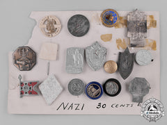 Germany, Third Reich. A Lot Of Seventeen Day Badges & Buttons