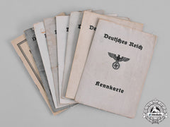 Germany, Third Reich. A Lot Of Eight Third Reich Period Civil Identification Cards