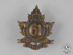 Canada, Cef. A 61St Infantry Battalion "Winnipeg Battalion" Cap Badge, By R.j.inglis