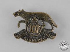 Canada, Cef. A 107Th Infantry Battalion "Winnipeg Battalion" Cap Badge, C.1915