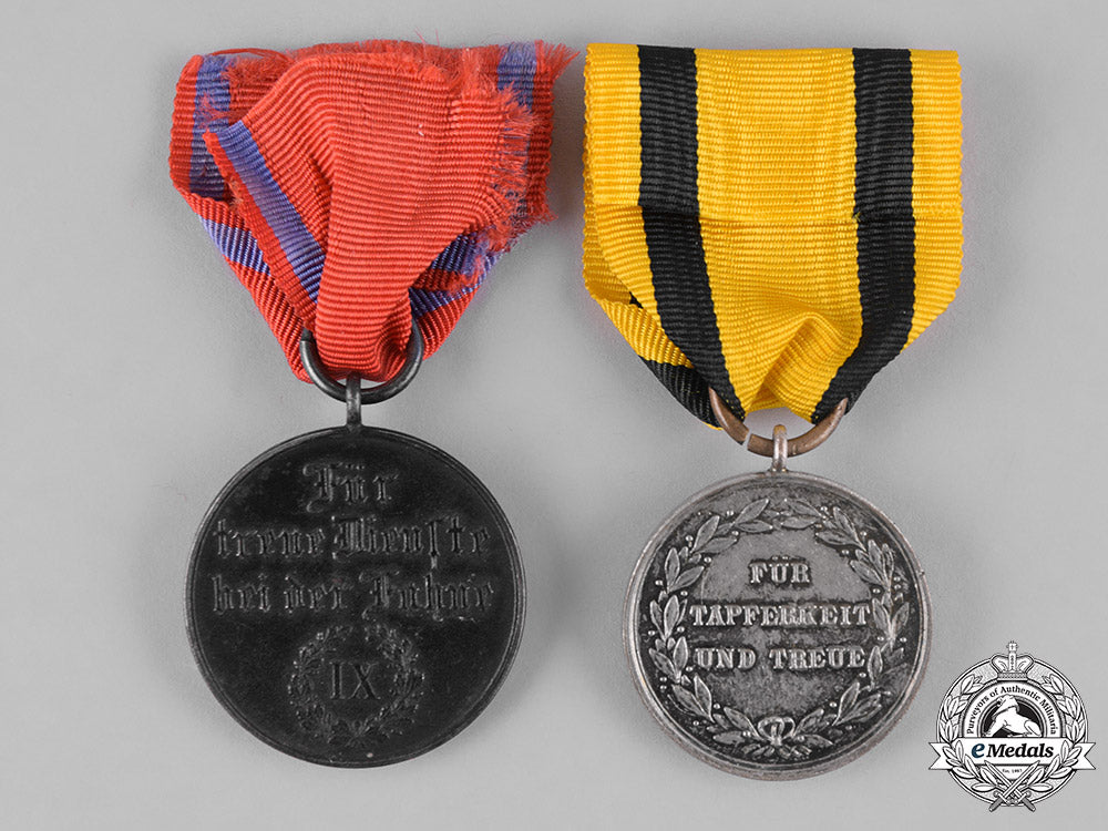 württemberg,_kingdom._a_group_of_service_medals_m19_12045