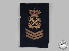 United Kingdom. A Royal Navy Victorian I Class Petty Officer’s Rank Badge, C.1890