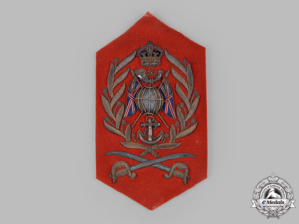 united_kingdom._a_royal_marines_drum_major's_insignia_and_rank_chevrons,_c.1910_m19_13352