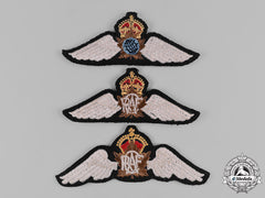 Canada. Three Royal Canadian Air Force (Rcaf) Prototype Badges, C.1950