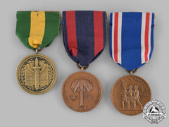 United States. Three Campaign Medals & Awards