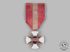 Italy, Kingdom. An Order Of The Crown In Gold, V Class Knight