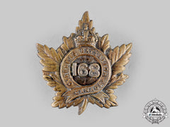 Canada, Cef. A 168Th Infantry Battalion Officer's Cap Badge