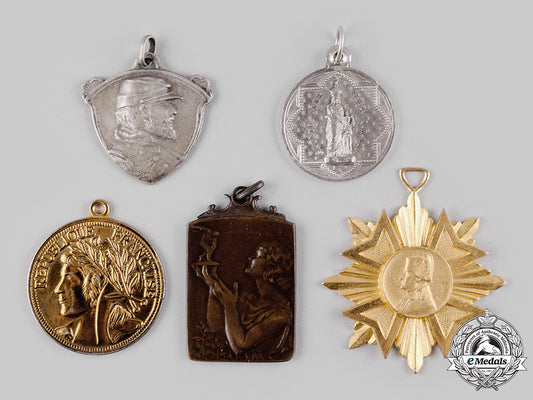 france,_iii_republic._lot_of_five_commemorative_medals_m19_19059