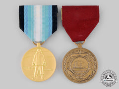 United States. Two Medals