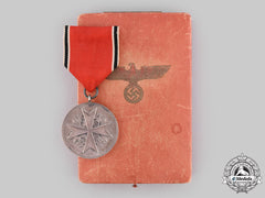 Germany, Third Reich. A German Eagle Order, Silver Medal Of Merit With Case, By The Prussian State Mint