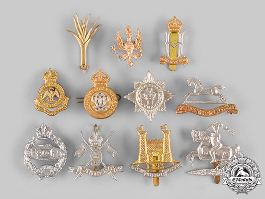 united_kingdom._a_lot_of_eleven_regiment_badges(_collectors_copies)_m19_20827