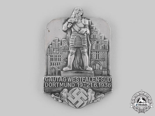 germany,_nsdap._a1936_dortmund_westfalen-_süd_gautag_plaque_m19_22913_1_1