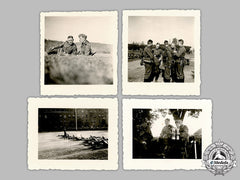 Germany, Ss. A Group Of Photographs Of Waffen-Ss Personnel