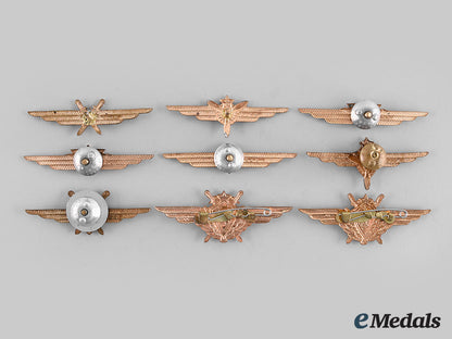 czechoslovakia,_socialist_republic._a_lot_of_nine_czechoslovak_air_force_badges_m19_26674_1