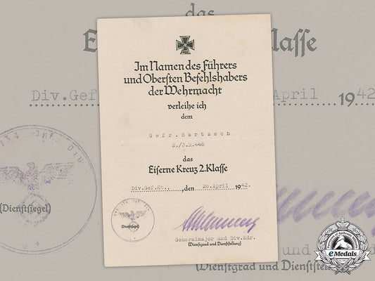 germany,_heer._an_iron_cross_ii_class_document,_signed_by_oak_leaves_winner_generalmajor_hans_schlemmer,1942_m19_3166