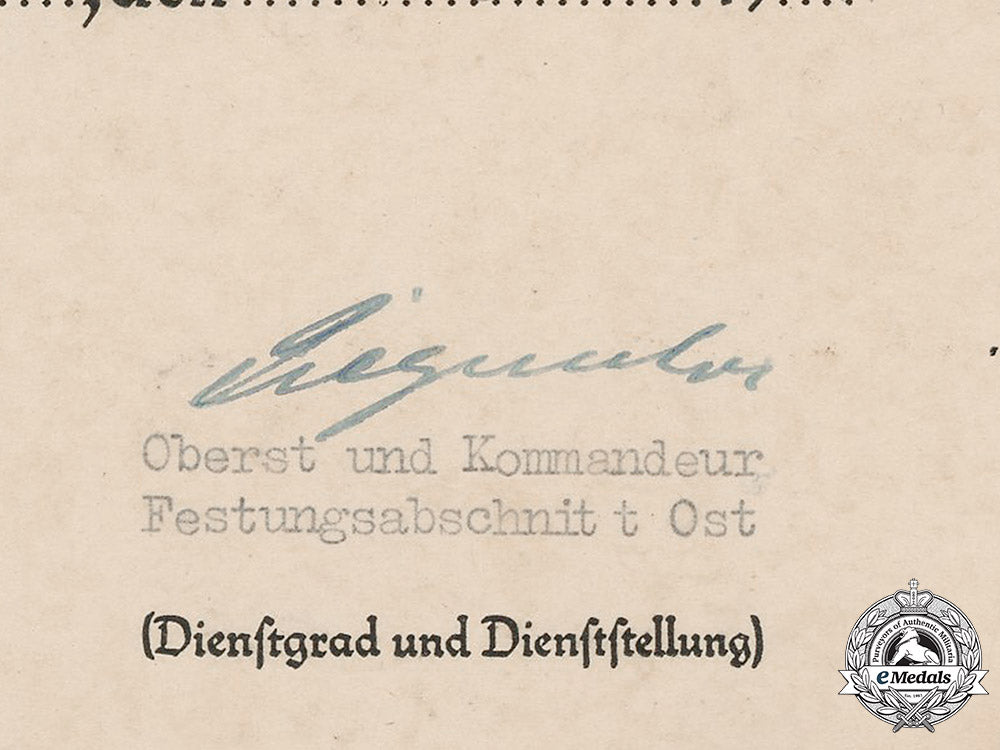 germany,_heer._an_ek2_award_document_to_defender_of_fortress_brest_signed_by_oak_leaves_recipient_oberst_pietzonka_m19_4776_1