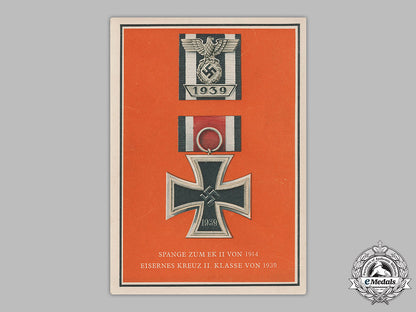 germany,_third_reich._a_colour_postcard_of_an_iron_cross_ii_class_and_clasp,_by_verlag_c._pahl&_co._m19_4959