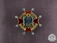 Spain, Fascist State. An Order Of The Cisneros In Gold & Diamonds, Miniature Star, C.1945