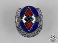 Germany, Hj. An Honour Badge Of The National Champions, Silver Grade