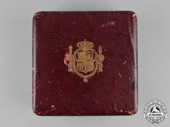 Spain, Kingdom. A Royal And Military Order Of St. Hermenegildo, I Class Grand Cross Star Case