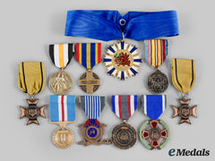 United States. A Lot Of Ten National Guard Awards