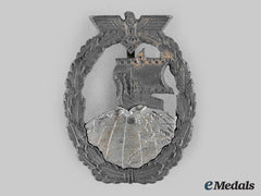 Germany, Kriegsmarine. An Auxiliary Cruiser War Badge, By Förster & Barth