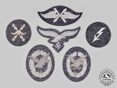 Germany, Luftwaffe. A Lot Of Cloth Badges And Trade Insignia