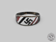 Germany, Third Reich. A Patriotic Silver Ring