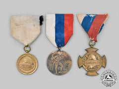 Slovakia, First Republic. A Lot Of Fire Brigade Medals