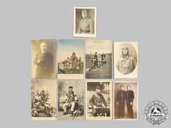 Serbia, Kingdom. A Lot of Three Photographs and Six Postcards