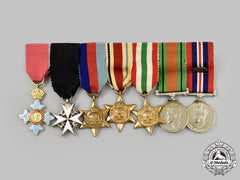 United Kingdom. A Kbe & Kstj Miniature Group Attributed To Lieutenant-Colonel Sir Hedley John Barnard Atkins