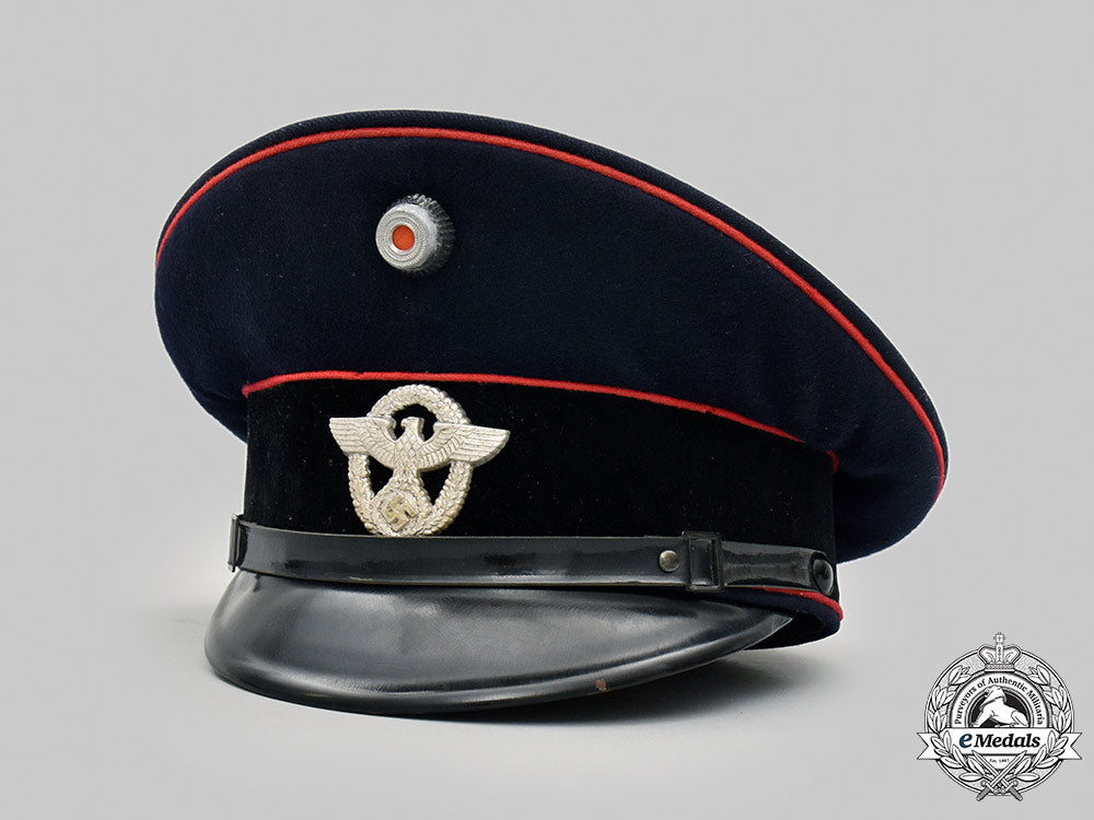 germany,_feuerschutzpolizei._a_feuerschutzpolizei_em/_nco’s_visor_cap,_rare_variation_by_clemens_wagner_m21_mnc2720-copy_1_1_1