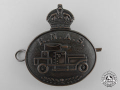 A First War Royal Naval Air Service Armoured Car Section Cap Badge