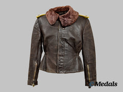 Germany, Luftwaffe. An Oberleutnant’s Leather Flight Jacket, By Karl Heisler