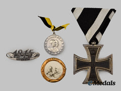 Germany, Imperial. A 1914 Iron Cross Ii Class, With First World War Patriotic Badges