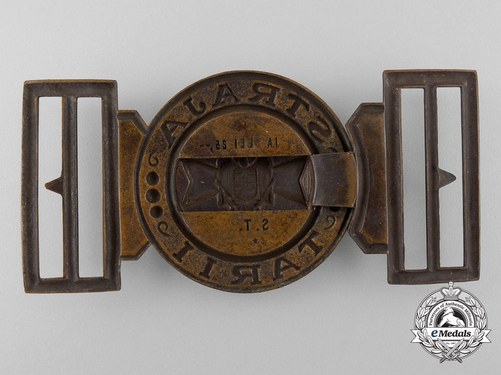 romania,_kingdom._a_civil_officer’s_buckle,_c.1940_n_344