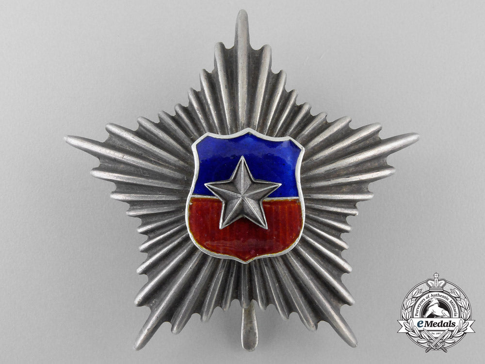 a_chilean_silver_star_for_officers_for20_years_army_service_n_823
